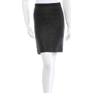 Peter som tweed pencil skirt